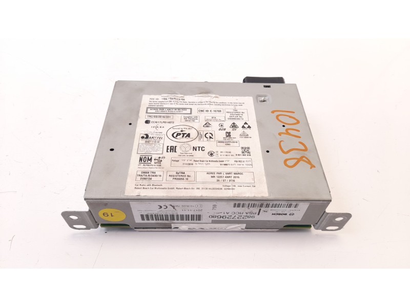 Recambio de sistema audio / radio cd para citroen c4 picasso 1.6 blue-hdi fap referencia OEM IAM 9822729680  