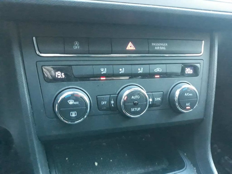 Recambio de mando climatizador para seat leon (5f1) style visio referencia OEM IAM 5F0907044AK  