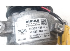 Recambio de compresor aire acondicionado para citroen c4 pure tech referencia OEM IAM 9833718880   2