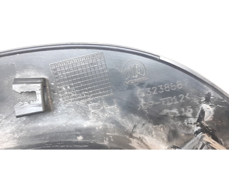 Recambio de aletin trasero derecho para jeep compass (m7) limited fwd referencia OEM IAM 53238687  
