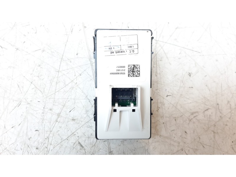 Recambio de mando elevalunas trasero derecho para hyundai tucson referencia OEM IAM 93581AB0004X  