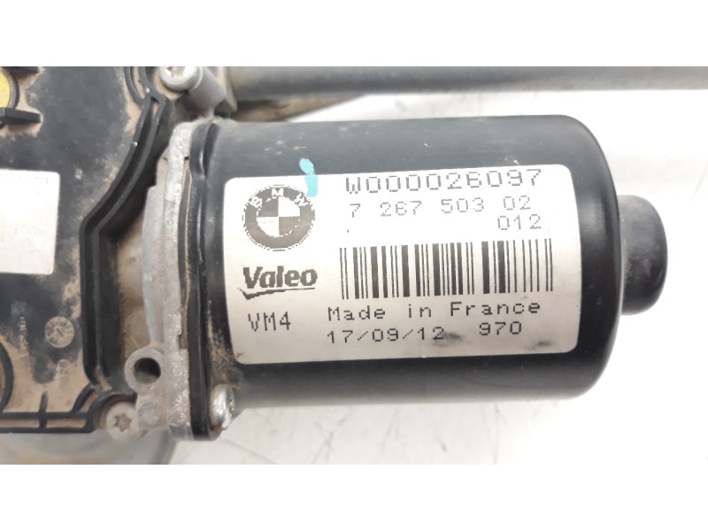 Recambio de motor limpia delantero para bmw serie 3 lim. (f30) 318d referencia OEM IAM 7267503  