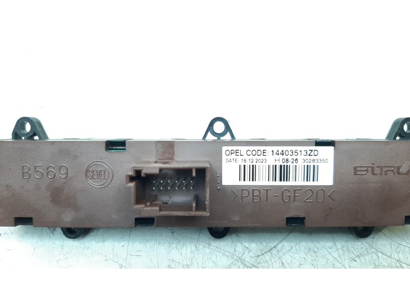 Recambio de warning para citroen jumper kasten 30 l1h1 bluehdi 120 referencia OEM IAM 14403513ZD  