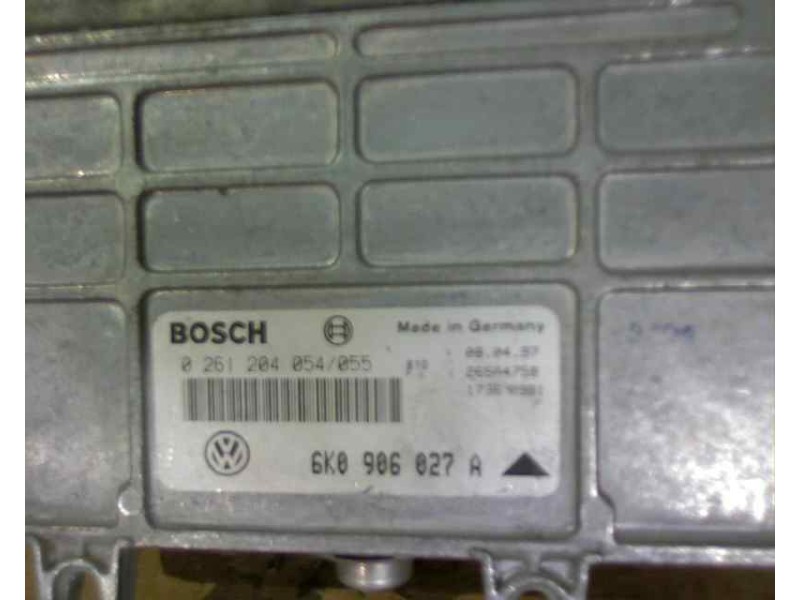 Recambio de centralita motor uce para seat ibiza (6k) 1.4 referencia OEM IAM 0261204054 0 261 204 055 6K0 906 027 A