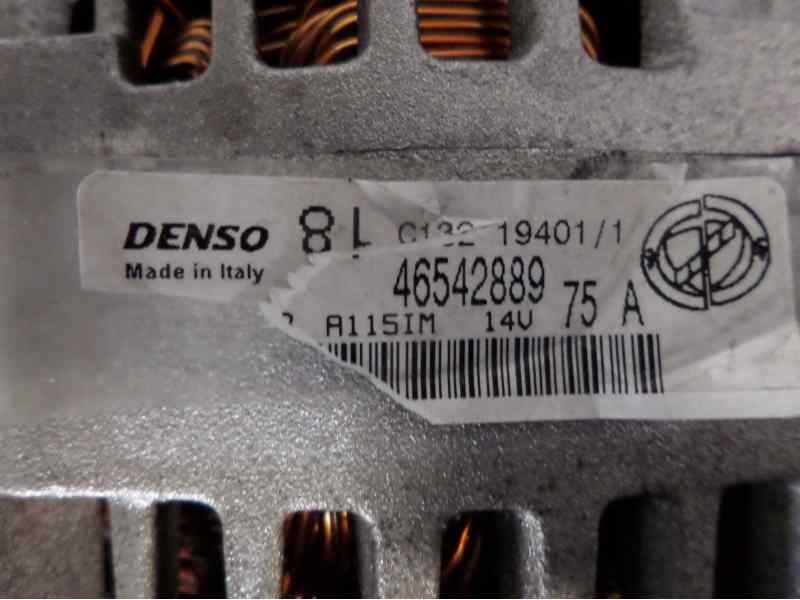 Recambio de alternador para fiat punto berlina (188) 1.2 8v referencia OEM IAM 46542889 ALF280103 A12071