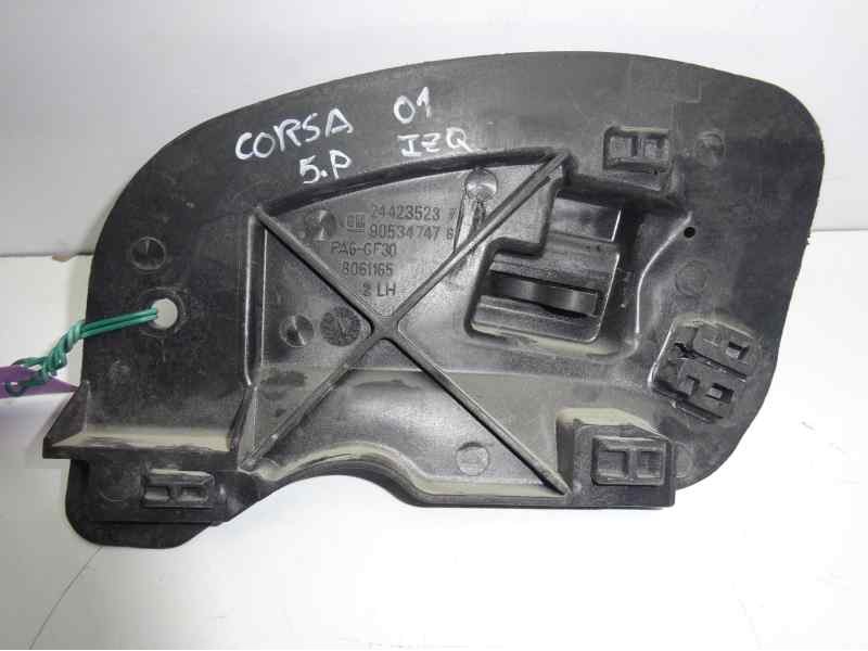 Recambio de maneta interior delantera izquierda para opel corsa c 1.2 16v cat (z 12 xe / lw4) referencia OEM IAM 13104263  