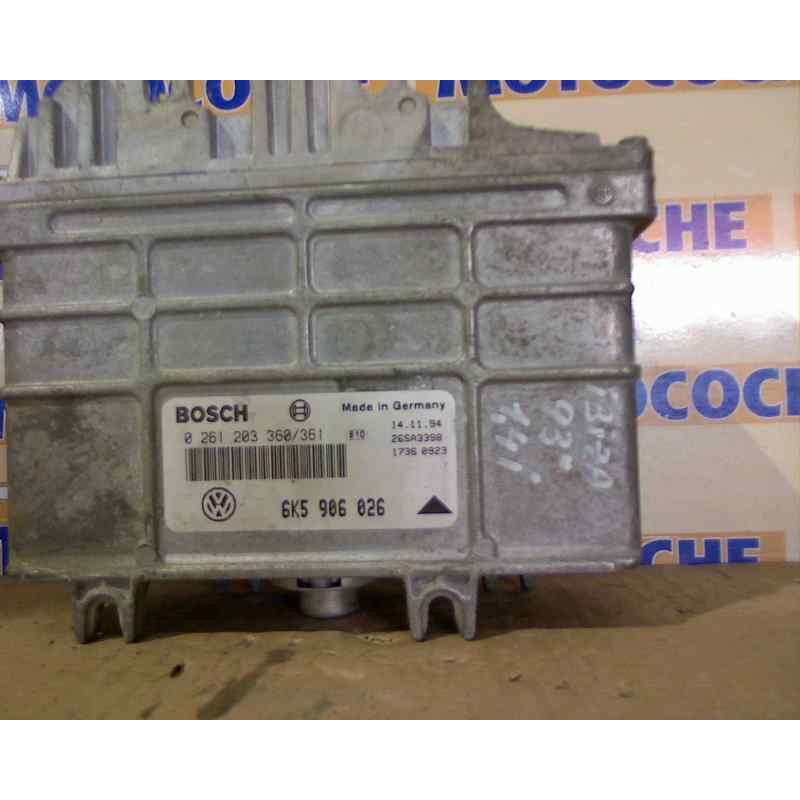 Recambio de centralita motor uce para seat ibiza (6k) 1.4 referencia OEM IAM 6K5906026 0261203361 0261203360