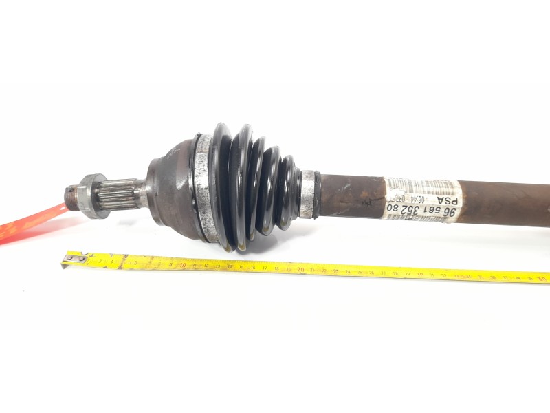 Recambio de transmision delantera izquierda para citroen c3 picasso exclusive referencia OEM IAM 9656135280 T39141 P1504