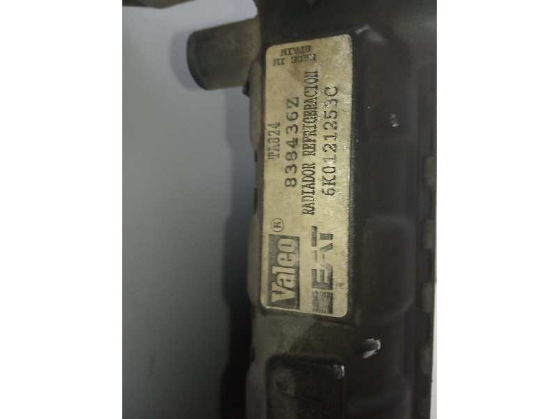 Recambio de radiador agua para seat ibiza (6k) cl referencia OEM IAM 6K0121253C 54686 838436Z
