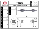 TRANSMISION DELANTERA IZQUIERDA 8200432516 8200432516 T49243