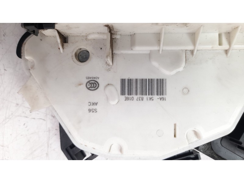 Recambio de cerradura puerta delantera derecha para volkswagen sharan (7n2) 2.0 tdi referencia OEM IAM 5K1837016E  