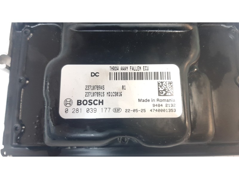 Recambio de centralita motor uce para renault express advance referencia OEM IAM 0281039177 237107894S 