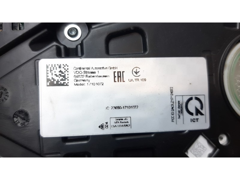 Recambio de cuadro instrumentos para skoda fabia 1.0 tsi referencia OEM IAM 6V0920740D A2C18524600 