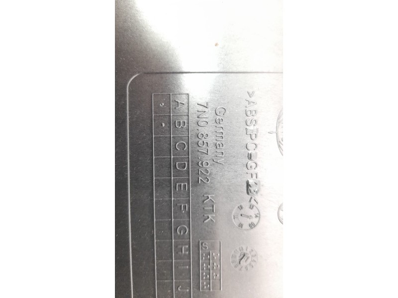 Recambio de guantera para volkswagen sharan (7n2) 2.0 tdi referencia OEM IAM 7N0857922B  