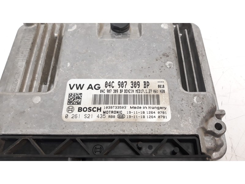 Recambio de centralita motor uce para skoda fabia 1.0 tsi referencia OEM IAM 04C907309BP 0261S21435 