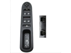 Recambio de mando elevalunas delantero izquierdo para peugeot 407 referencia OEM IAM 6554ER 106172492 IAF030007HQ