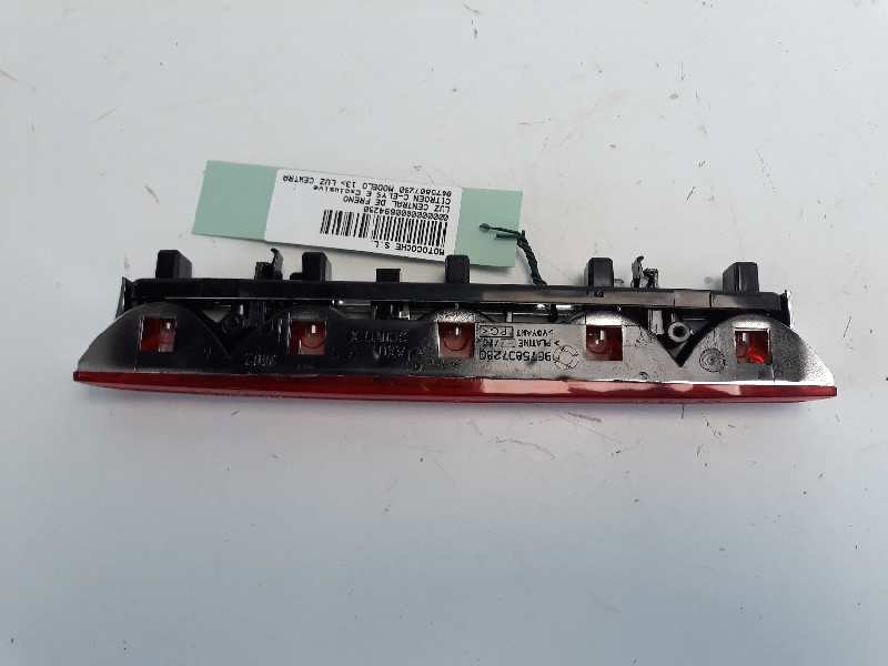 Recambio de luz central de freno para citroen c-elysée exclusive referencia OEM IAM 9675807280  