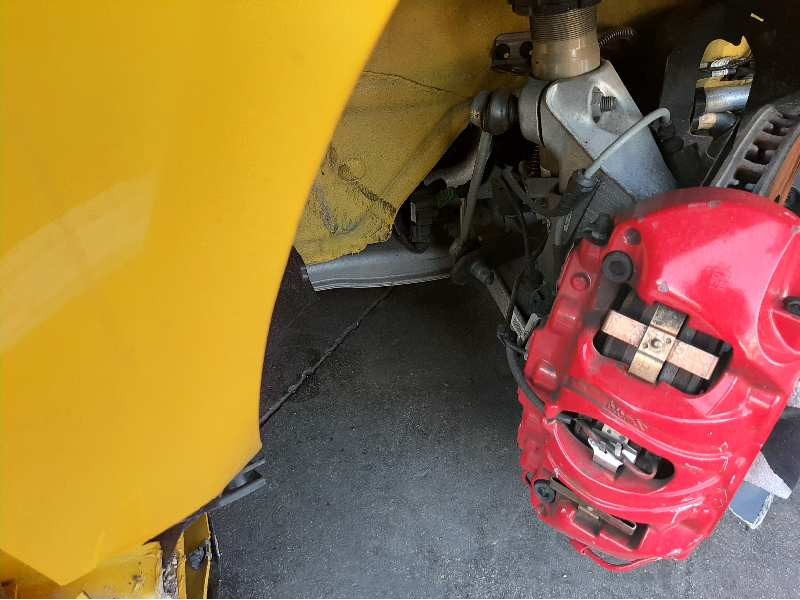 Recambio de mangueta delantera derecha para porsche cayman (typ 981c) gt4 referencia OEM IAM   