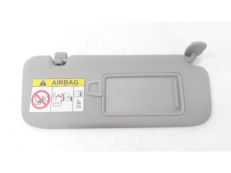 Recambio de parasol derecho para hyundai ioniq referencia OEM IAM 85220G2160TTX  