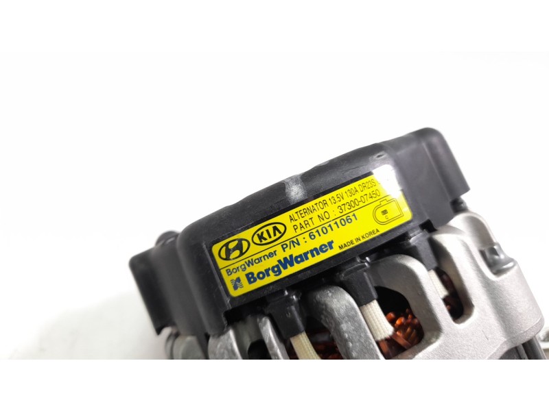 Recambio de alternador para hyundai kona 1.0 tgdi cat referencia OEM IAM 3730007450 ALF030164HQ 