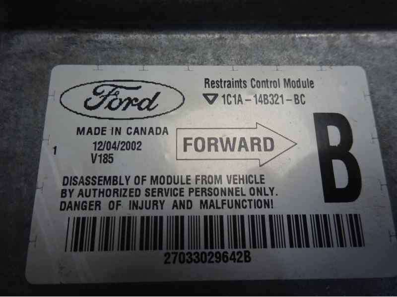 Recambio de centralita airbag para ford transit mod. 2000 bus ft 300 2.0 euroline referencia OEM IAM 1C1A14B321BC  