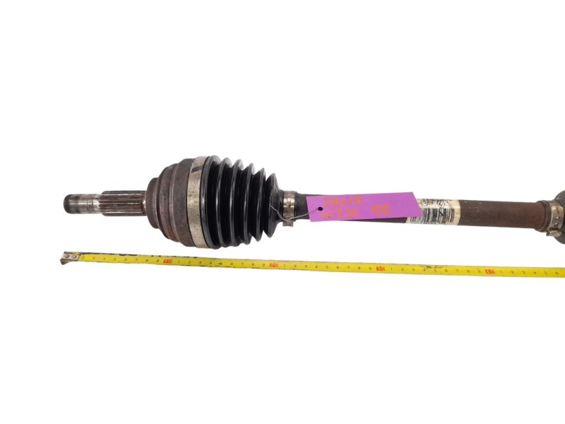 Recambio de transmision delantera izquierda para dacia sandero 1.5 blue dci diesel fap cat referencia OEM IAM 391018983R  