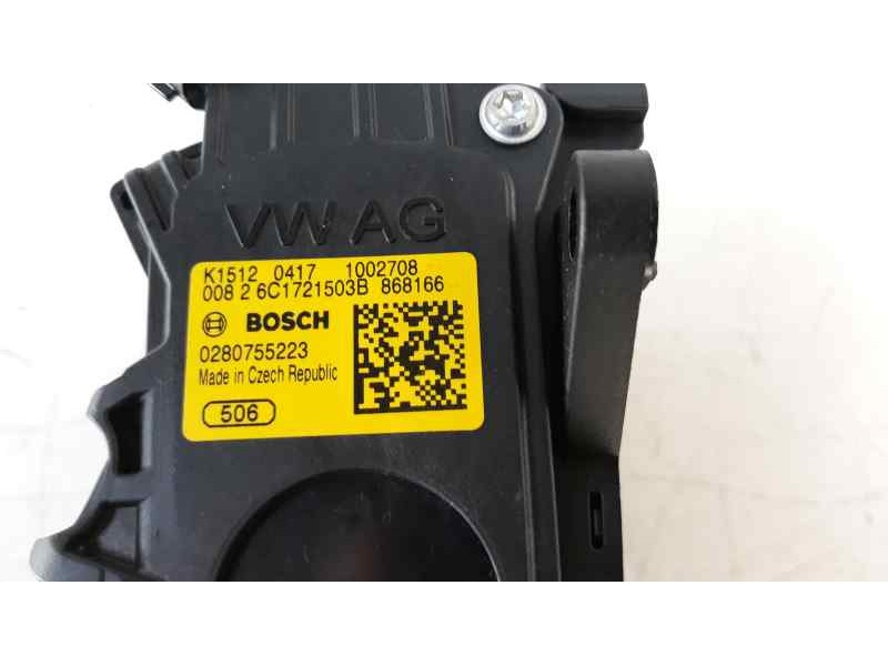 Recambio de potenciometro pedal para seat ibiza (6p1) style referencia OEM IAM 6C1721503B 0280755223 
