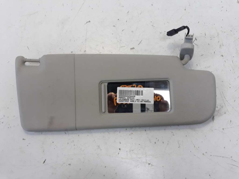 Recambio de parasol derecho para volkswagen polo (9n3) edition referencia OEM IAM 6Q0857552F  