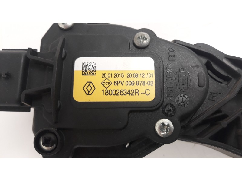 Recambio de potenciometro pedal para dacia sandero 1.2 16v cat referencia OEM IAM 180026342R 6PV009978 