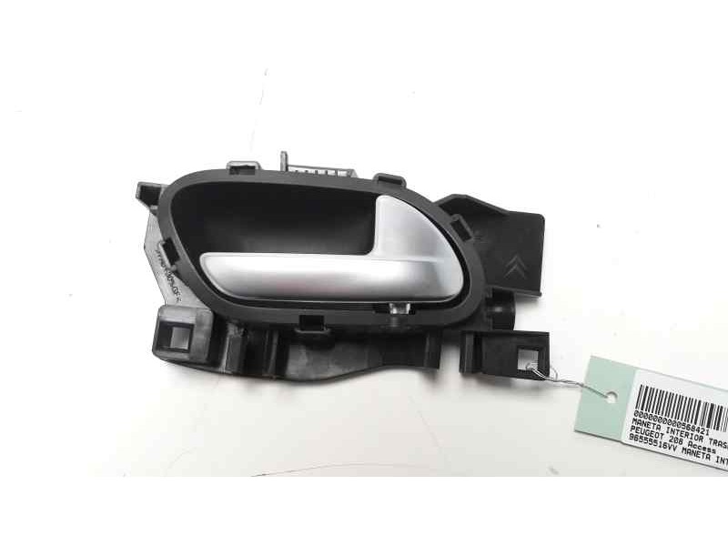 Recambio de maneta interior trasera derecha para peugeot 208 access referencia OEM IAM 96555516VV 128584 