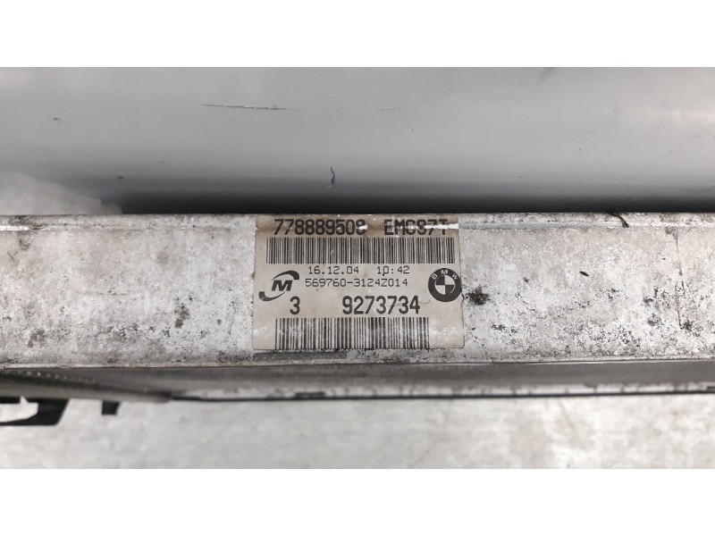 Recambio de radiador agua para bmw serie 1 berlina (e81/e87) 2.0 16v diesel cat referencia OEM IAM 778889508 53472 