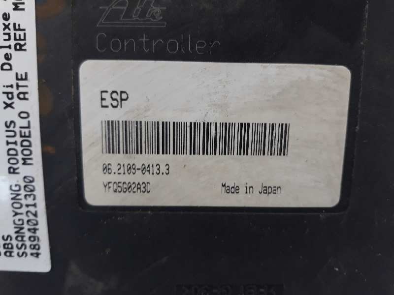 Recambio de abs para ssangyong rodius xdi deluxe 4wd referencia OEM IAM 4894021300 06210202404 06210904133