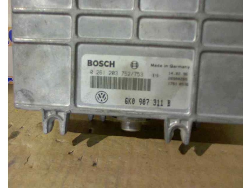 Recambio de centralita motor uce para seat cordoba berlina (6k2) 1.6 referencia OEM IAM 0261203752 0261203753 6K0907311B
