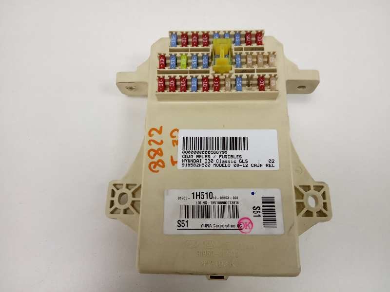 Recambio de caja reles / fusibles para hyundai i30 classic gls referencia OEM IAM 919502H500  