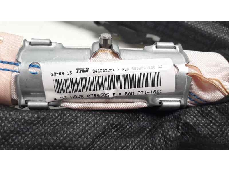 Recambio de airbag cortina delantero izquierdo para citroen c3 business referencia OEM IAM 9802841080  
