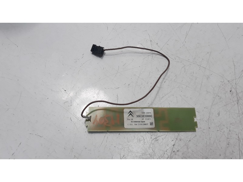 Recambio de modulo electronico para citroen c4 picasso 1.2 12v e-thp referencia OEM IAM 9663839880  