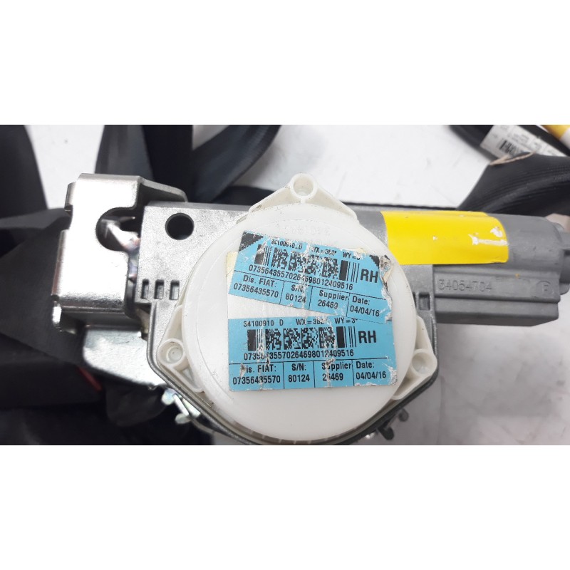 Recambio de cinturon seguridad delantero derecho para ford ka (ccu) 1.2 8v cat referencia OEM IAM 07356435570  