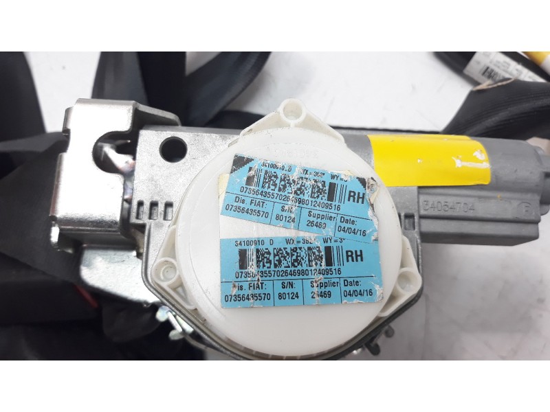 Recambio de cinturon seguridad delantero derecho para ford ka (ccu) 1.2 8v cat referencia OEM IAM 07356435570  