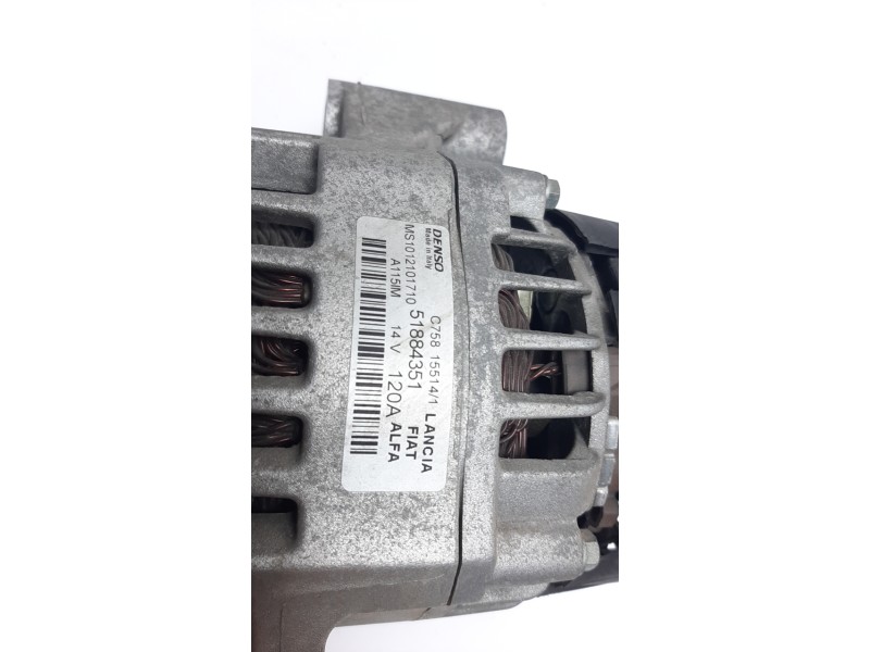 Recambio de alternador para alfa romeo giulietta (191) 2.0 jtdm referencia OEM IAM 51884351 ALF050203HQ 
