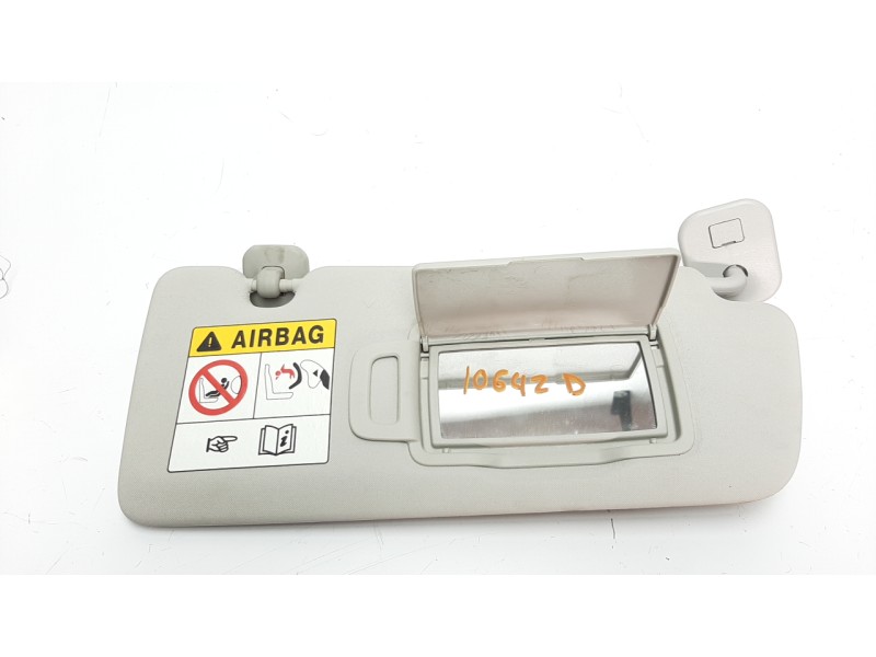 Recambio de parasol derecho para renault megane iv berlina 5p 1.5 dci diesel fap energy referencia OEM IAM 964007862R  