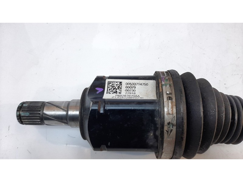 Recambio de transmision delantera izquierda para jeep compass ii longitude 4x2 referencia OEM IAM 68287870AA  