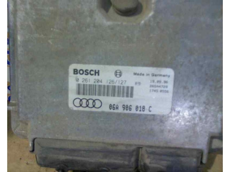 Recambio de centralita motor uce para audi a3 (8l) 1.8 20v referencia OEM IAM 0261204126 0 261 204 127 06A 906 018 C