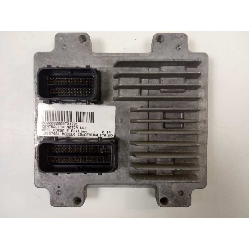 Recambio de centralita motor uce para opel corsa e edition referencia OEM IAM 12657461  