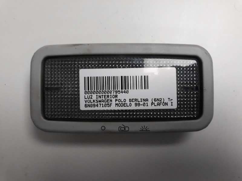Recambio de luz interior para volkswagen polo berlina (6n2) trendline referencia OEM IAM 6N0947105F  