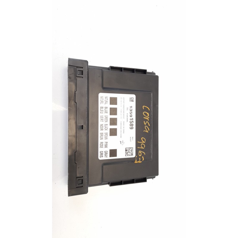 Recambio de modulo electronico para opel corsa e selective ecoflex referencia OEM IAM 13591589 F00HJ0170 