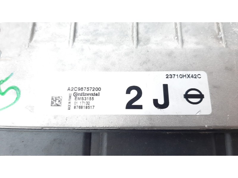 Recambio de centralita motor uce para nissan qashqai (j11) 1.2 16v cat referencia OEM IAM 23710HX42C A2C98757200 