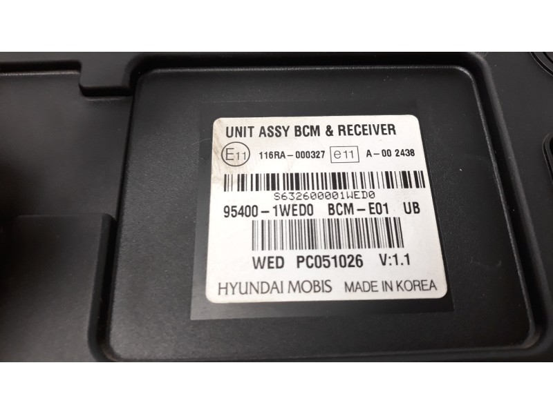 Recambio de modulo electronico para kia rio 1.2 cat referencia OEM IAM 954001WED0 PC051026 
