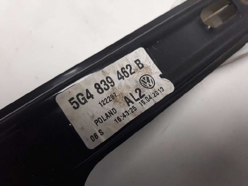 Recambio de elevalunas trasero derecho para volkswagen golf vii lim. edition bluemotion referencia OEM IAM 5G4839462B  