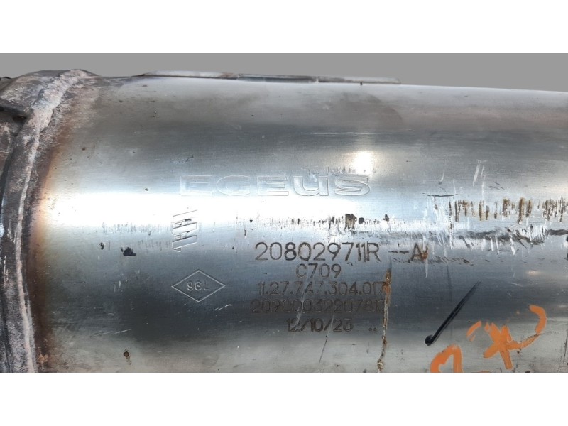 Recambio de filtro de particulas para renault express advance referencia OEM IAM 208029711R  