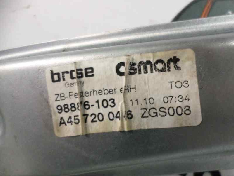 Recambio de elevalunas delantero derecho para smart coupe micro hybrid drive (45kw) (451.334) referencia OEM IAM   